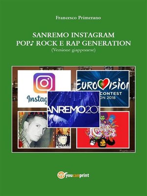 cover image of Sanremo, pop, Instagram e rock e rap generation. Ediz. giapponese